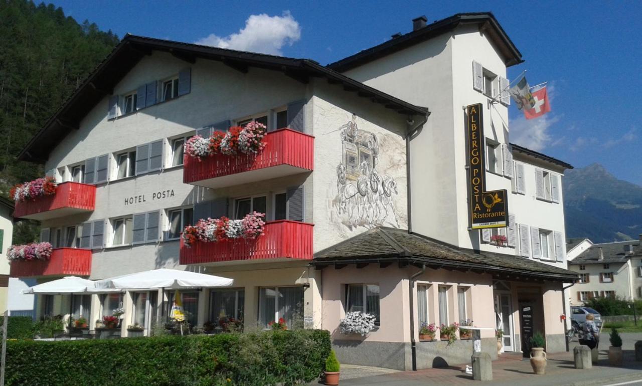 Hotel Posta Poschiavo Ngoại thất bức ảnh