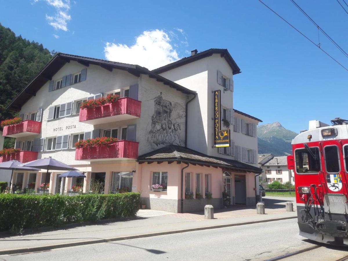 Hotel Posta Poschiavo Ngoại thất bức ảnh